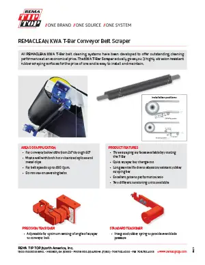 REMACLEAN-KWA-T-Bar-Conveyor-Belt-Scraper