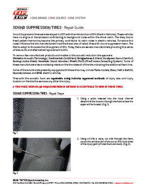 Sound-Suppression-Tires-Repair-Guide-Cured-Adhesive